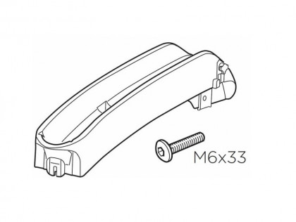 Thule 50819 plastový žlábek kola