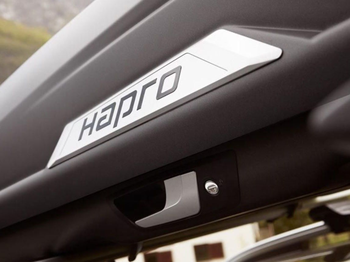 Náhled produktu - Střešní box Hapro Trivor 560 Anthracite