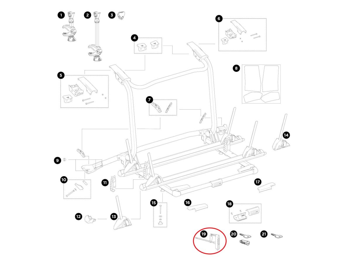 Náhled produktu - Thule Torque Key 6Nm 54292