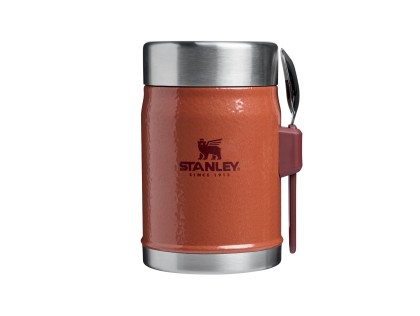STANLEY termoska jídelní 400 ml se lžící/vidličkou Hammertone Clay