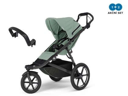 Thule Urban Glide 3 Mist Green + madlo + DOPRAVA ZDARMA